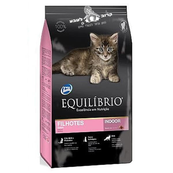 אוכל לגור חתולים אקווליבריו Equilibrio קיטן 15 קג