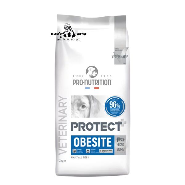 אוכל לכלב פרוטקט אוביסט 12 קג PROTECT OBESITE