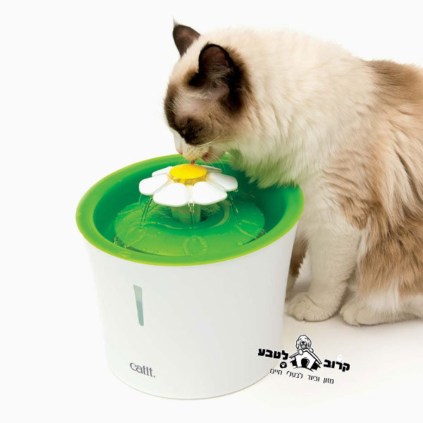 מזרקת מים עם פרח 3L לחתולים Catit