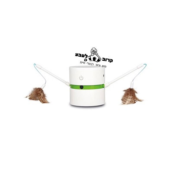 צעצוע לייזר לחתול אינטראקטיבי עם חיישן...