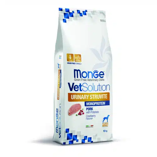 מונג' וטסולושן יורינרי סטרויט לכלב 12 קג– Monge Vetsolution Urinary Struvite