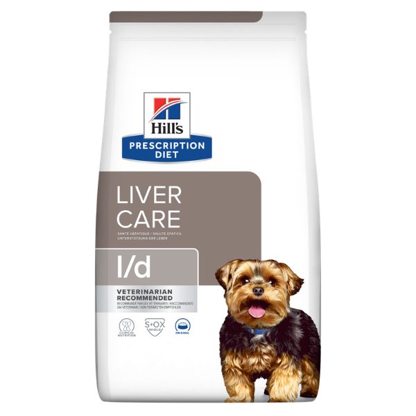 שק מזון רפואי לכלב הילס LD לטיפול בכבד 4 קילו Hills l/d Liver Care