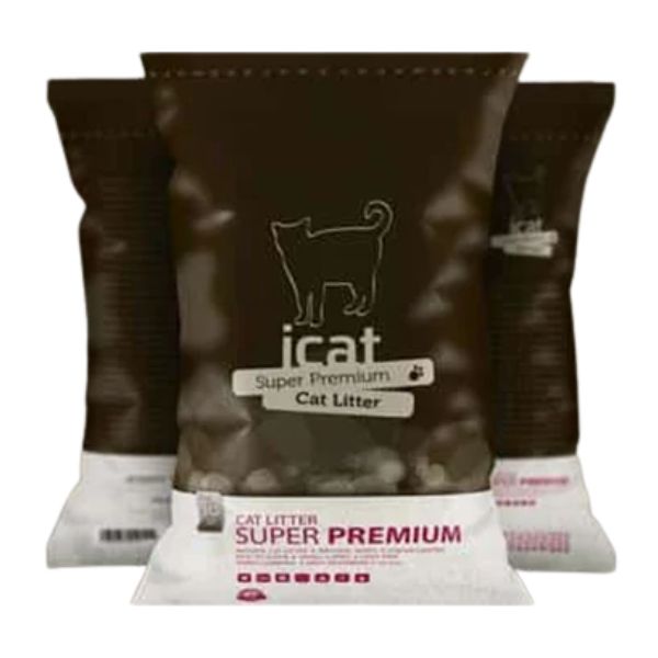 icat חול מתגבש ללא ריח - חול לחתולים
